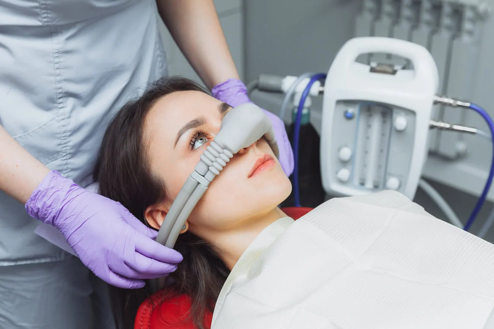 Comfortable, calm dental treatment environment